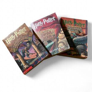 Harry Potter Books 1, 2 & 3 by J.K. Rowling - 3 Paperback Books